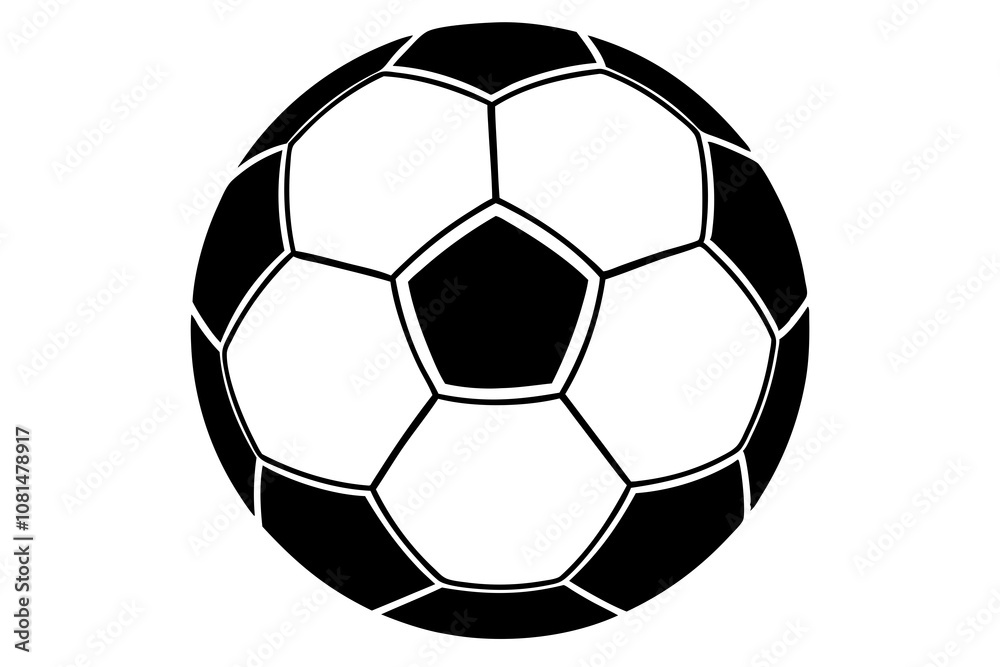 Fototapeta premium soccer ball isolated