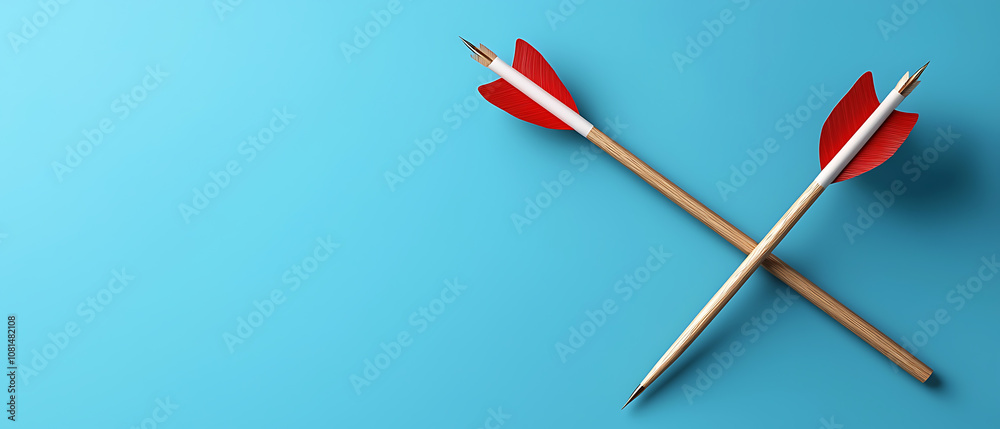 Celebrate united states independence day with creative arrow decorations Celebrate united states independence day with creative arrow decorations