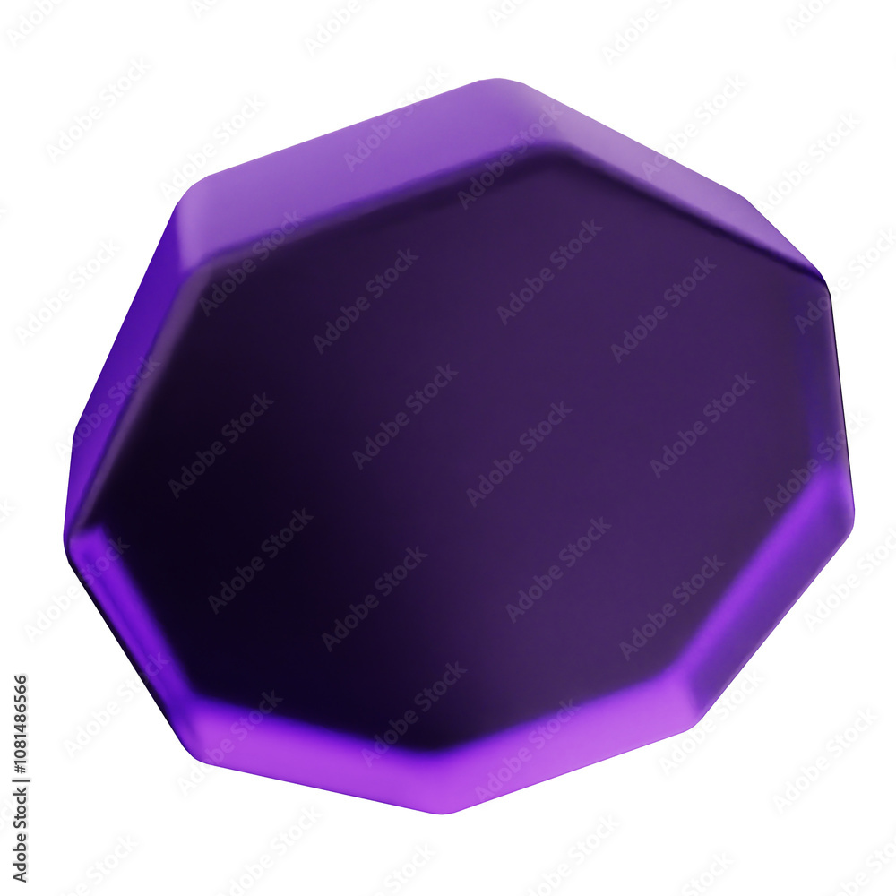 3d geometric glass dark purple color 3d geometric glass dark purple color