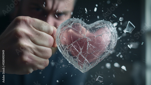 Shattered Heart: A man's fi...