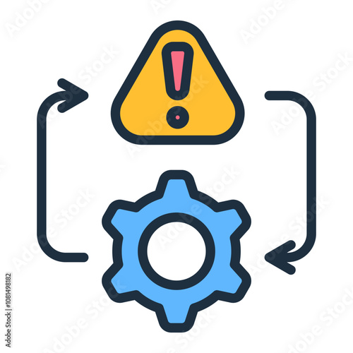 Risk Management Icon