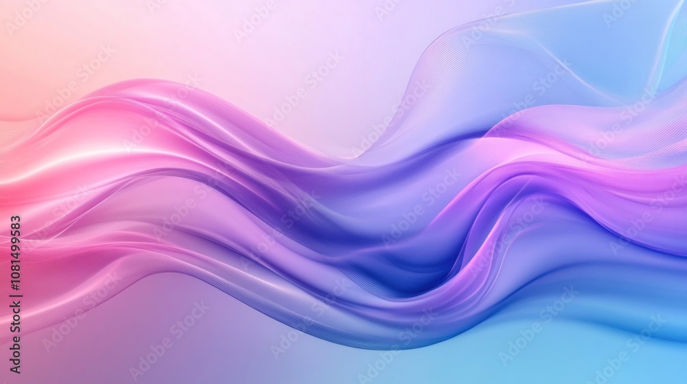 A blue and pink fabric with a wave pattern. The blue is the dominant color. The pink is in the background A blue and pink fabric with a wave pattern. The blue is the dominant color. The pink is in the background