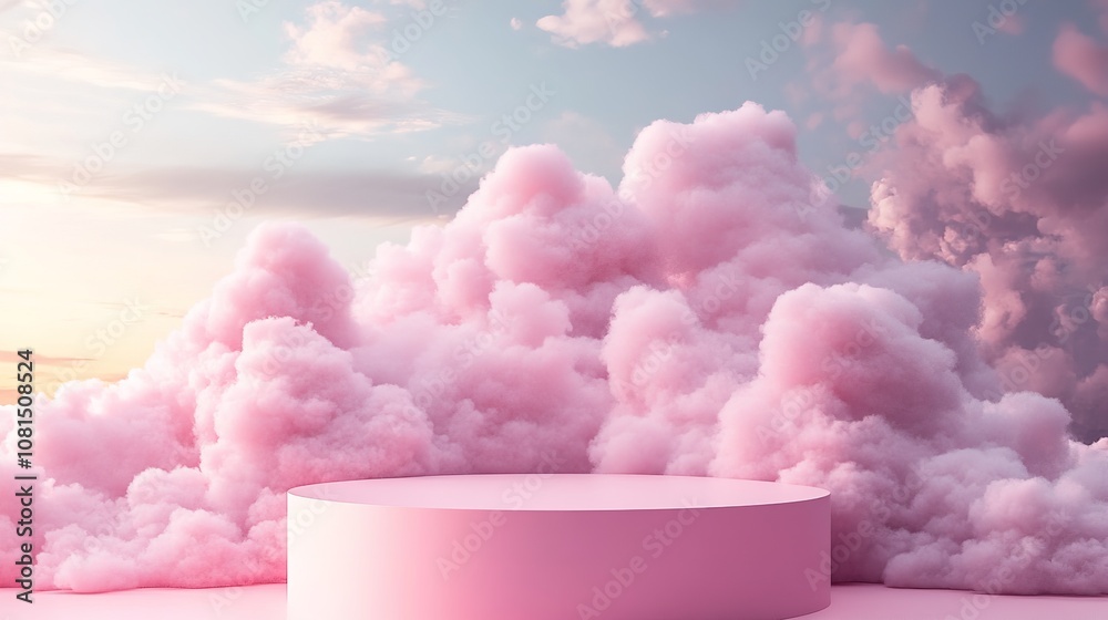 pink, booth, building, base, promotion, background