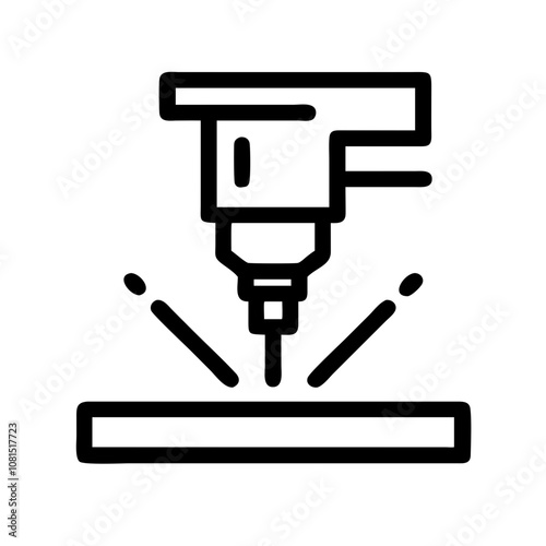 Manufacturing Process Pictogram