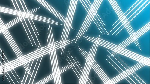 交差する線/衝撃/背景/青