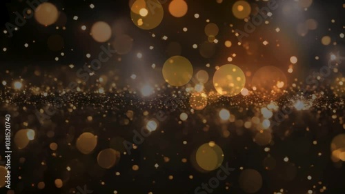 gold bokeh background