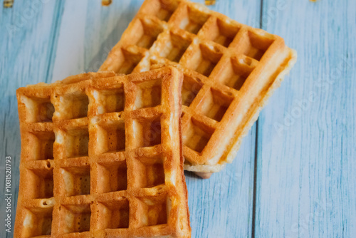 Wafles belgas cuadrados