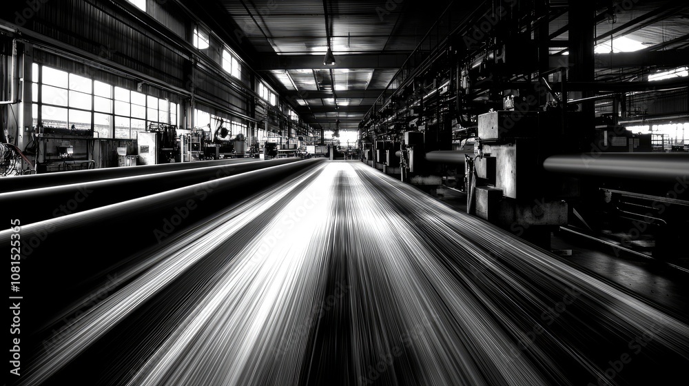 Dynamic Motion in Industrial Factory: Speed and Innovation in Modern Manufacturing Dynamic Motion in Industrial Factory: Speed and Innovation in Modern Manufacturing