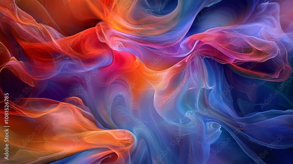 undulating waves of vibrant hues collide and blend in mesmerizing patterns digital brushstrokes mimic fluid dynamics, creating a sense of constant motion abstract forms evoke both cosmic nebulae and undulating waves of vibrant hues collide and blend in mesmerizing patterns digital brushstrokes mimic fluid dynamics, creating a sense of constant motion abstract forms evoke both cosmic nebulae and