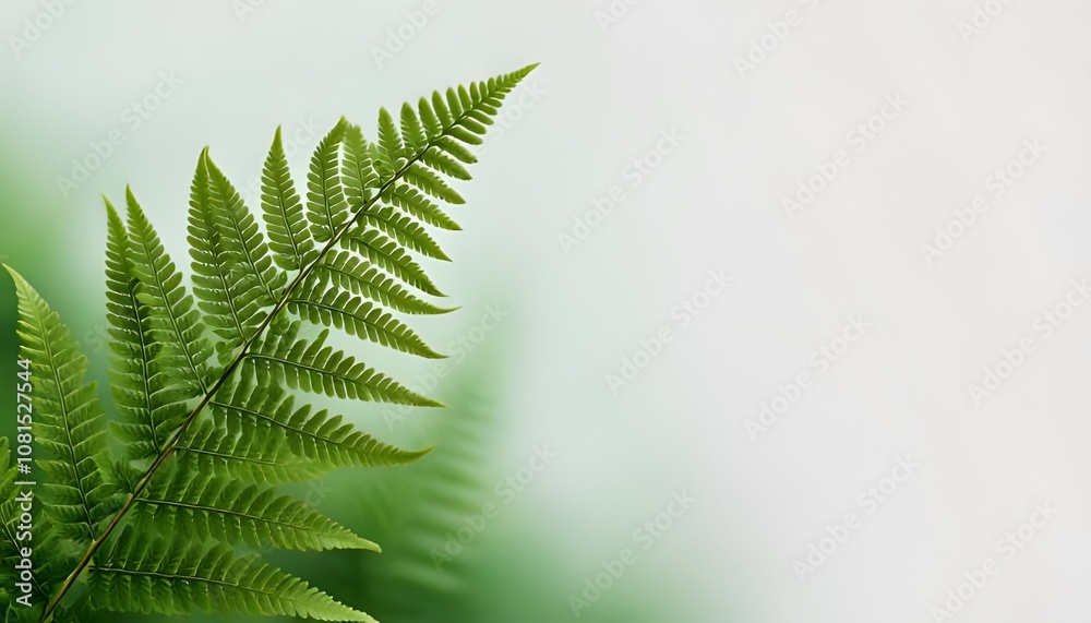 Natural macro shot. Macro of fern frond, delicate patterns, forest ambiance, 3D illustration. Natural macro shot. Macro of fern frond, delicate patterns, forest ambiance, 3D illustration.
