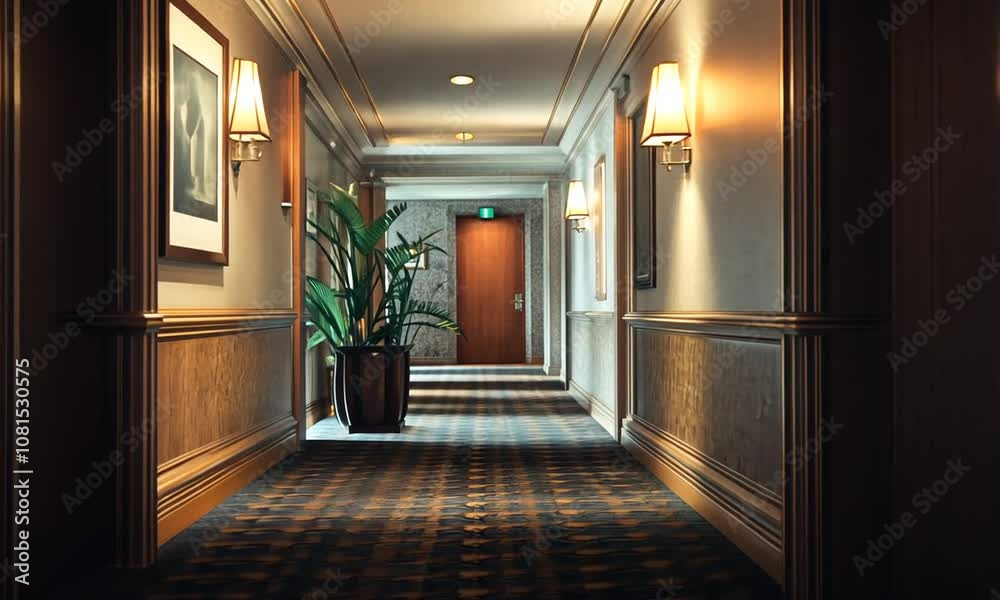 Luxury Hotel Corridor Luxury Hotel Corridor