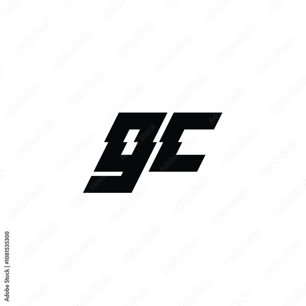 GC monogram logo design letter text name symbol monochrome logotype alphabet character simple logo GC monogram logo design letter text name symbol monochrome logotype alphabet character simple logo