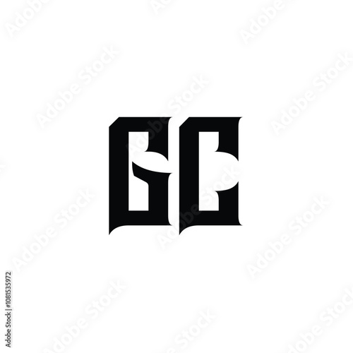 Free Download GC monogram logo design letter text name symbol monochrome logotype alphabet character simple logo - GFXLoad