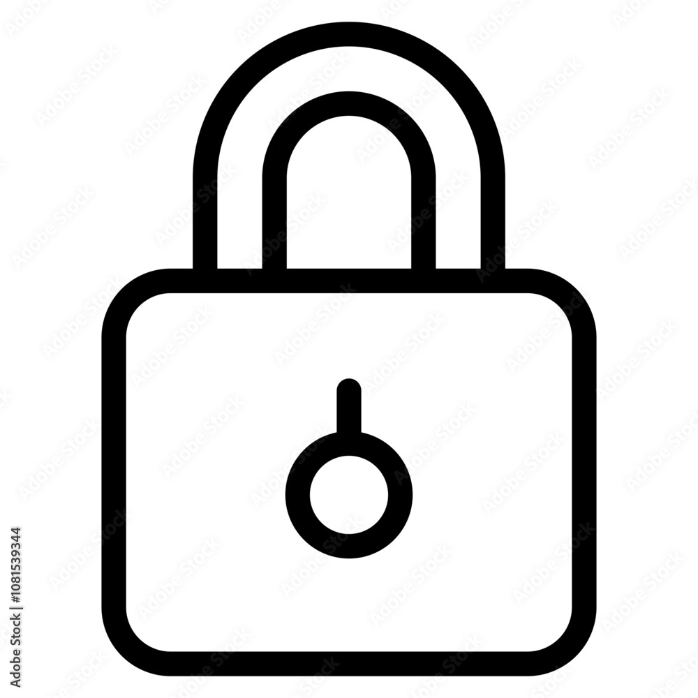 Lock Icon Element For Design Lock Icon Element For Design