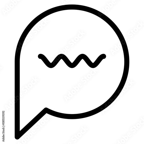 Chat  Icon Element For Design
