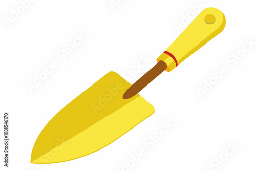 Spatula construction tool icon vector illustration graphic design