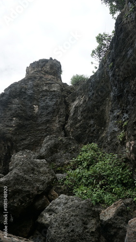 rocks in the mountains