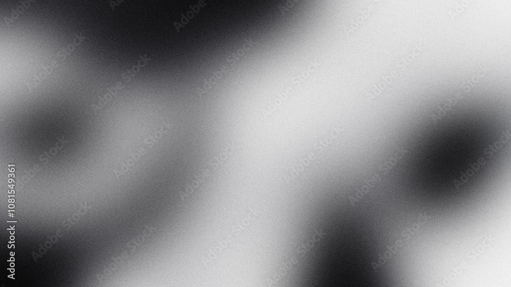 Abstract Black and White Gradient Background with Grain Texture, Blurred Effect for Depth, Introspection, and Versatile Creative Use in Various Projects Abstract Black and White Gradient Background with Grain Texture, Blurred Effect for Depth, Introspection, and Versatile Creative Use in Various Projects