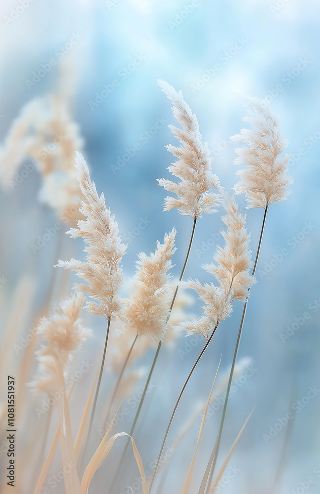 Frosty Reeds in Winter Frosty Reeds in Winter