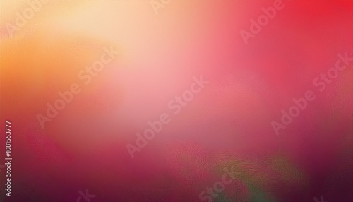 Abstract background, Tumbleweed and Turkish rose gradient background with light leak and grainy texture.