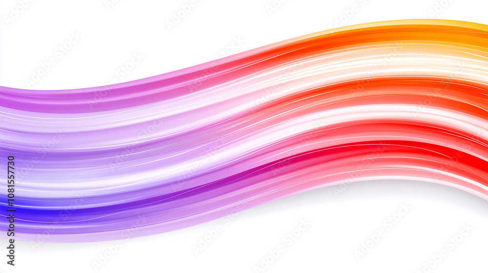 Abstract colorful wave background with a white background. Abstract colorful wave background with a white background.