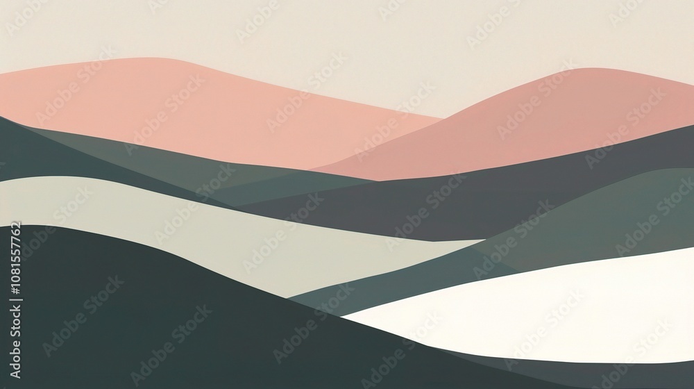 Fototapeta premium Simplified Background: Minimalist Bliss Unveiled