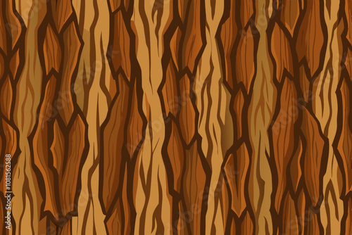 Brown wood pattern background vector