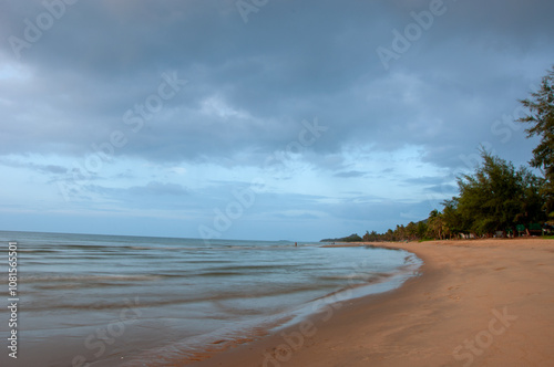 beach in the morning thailand