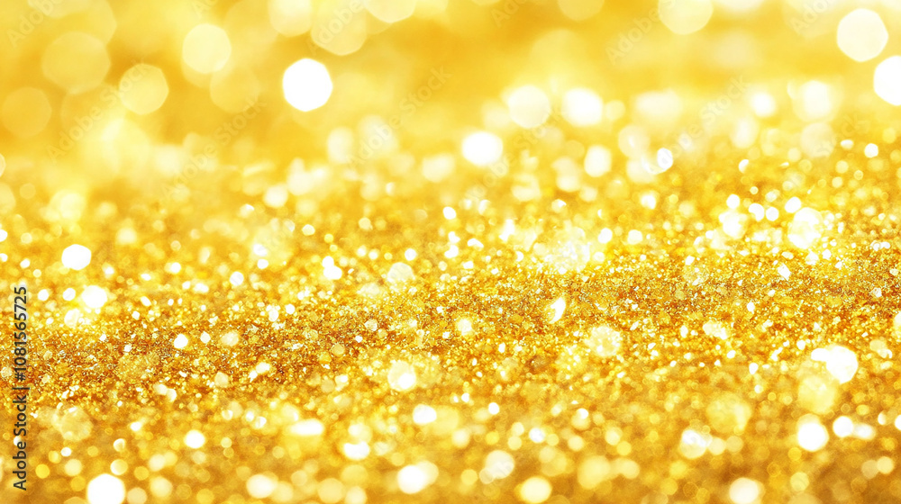 Abstract gold glitter bokeh background with blurry lights. Abstract gold glitter bokeh background with blurry lights.
