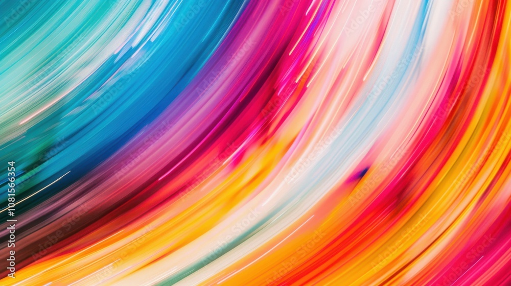 Equality in motion, with dynamic lines in contrasting hues, symbolizing progress towards inclusivity Equality in motion, with dynamic lines in contrasting hues, symbolizing progress towards inclusivity