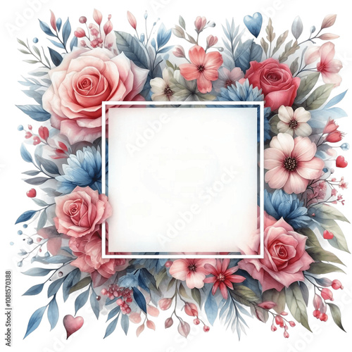 Valentine frame image