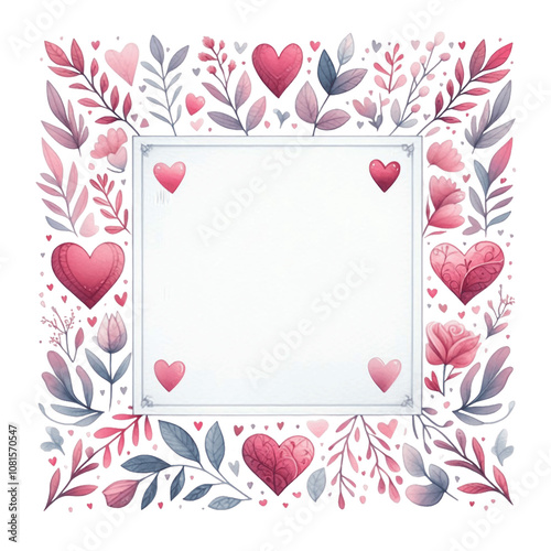 Valentine frame image