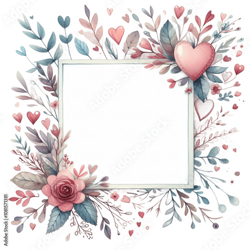 Valentine frame image