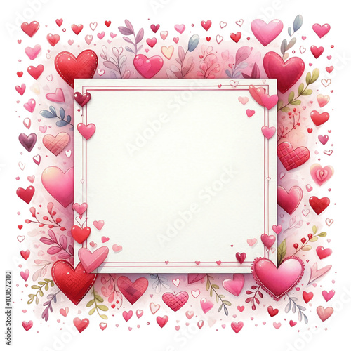 Valentine frame image