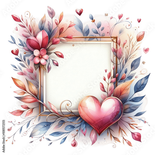 Valentine frame image