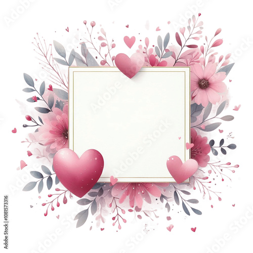 Valentine frame image