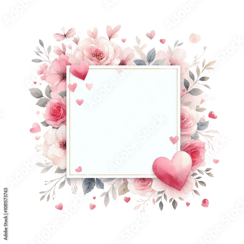 Valentine frame image