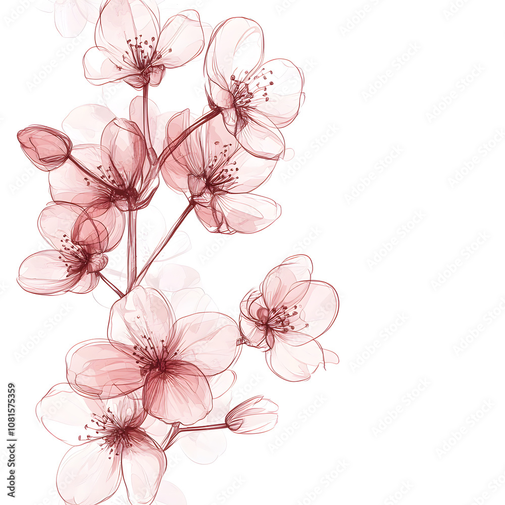 modern 2D doodle cartoon flower concept with open space for text, featuring whimsical floral and leafy elements on crisp white backgrounds. modern 2D doodle cartoon flower concept with open space for text, featuring whimsical floral and leafy elements on crisp white backgrounds.
