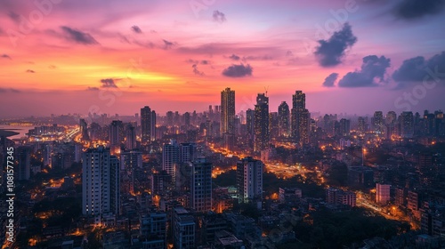 Wallpaper Mural landscape theme for wallpaper with colors Torontodigital.ca