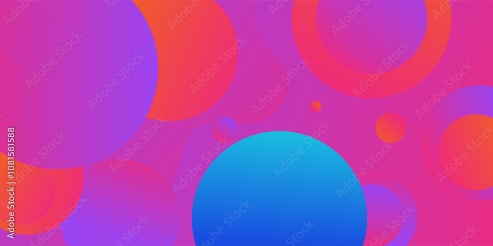 Abstract colorful purple gradient illustration background with 3d look and simple circle shadow pattern. Abstract colorful purple gradient illustration background with 3d look and simple circle shadow pattern.