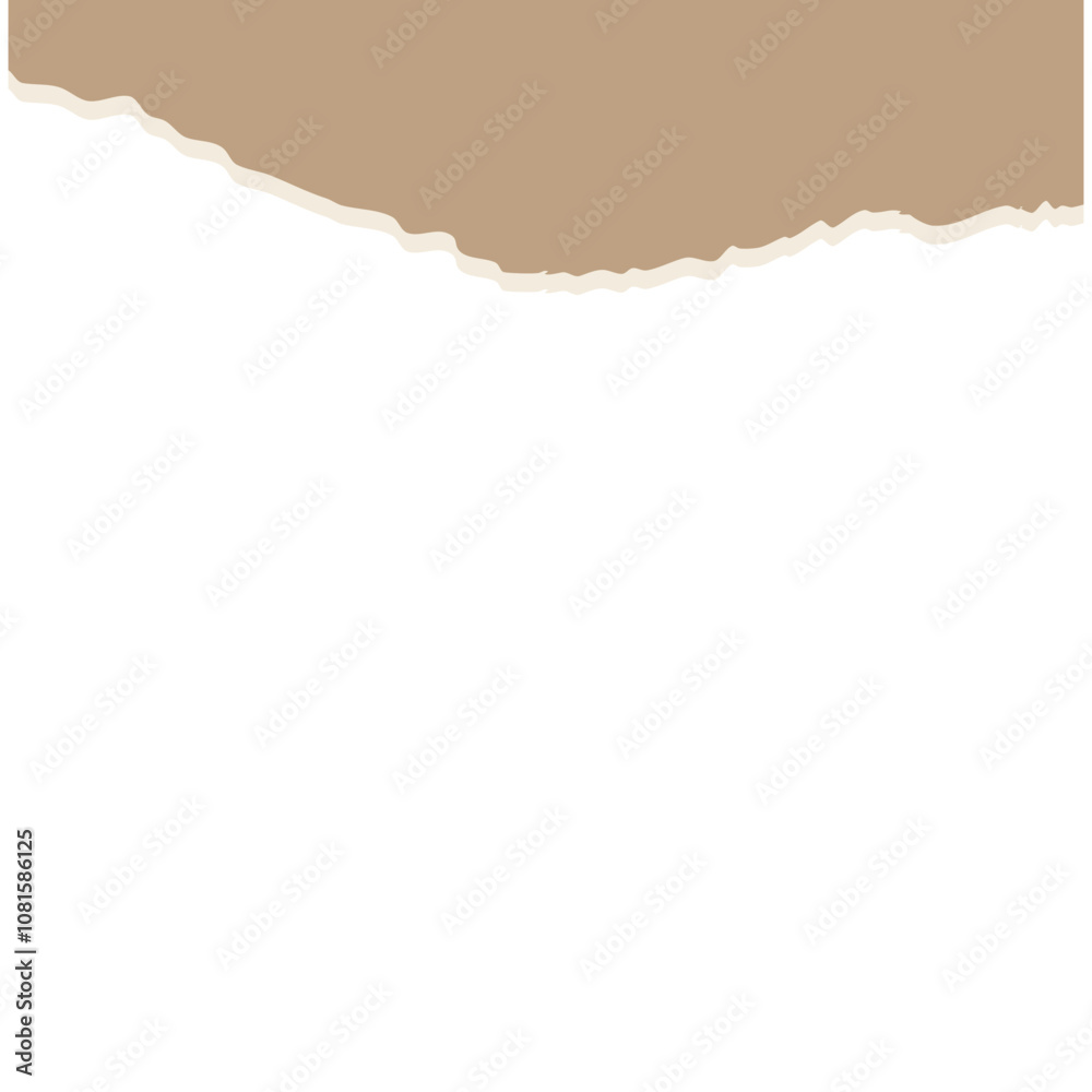 Obraz premium torn paper vector illustration