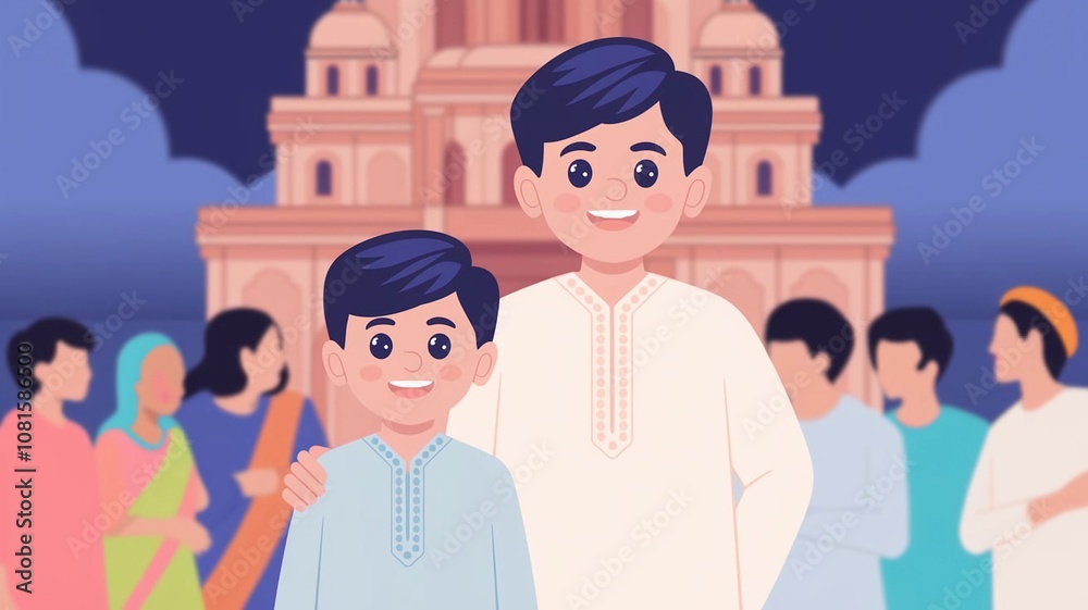 A vibrant and detailed poster celebrating Bhai Dooj. The central image shows a sister lovingly applying a red tika to her brothers forehead during the Bhai Dooj ceremony. Both are dressed A vibrant and detailed poster celebrating Bhai Dooj. The central image shows a sister lovingly applying a red tika to her brothers forehead during the Bhai Dooj ceremony. Both are dressed