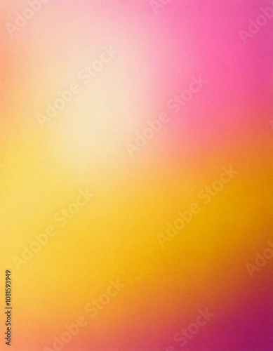 Abstract design with a smooth, yellow and pink gradient, creating a warm, minimalist effect