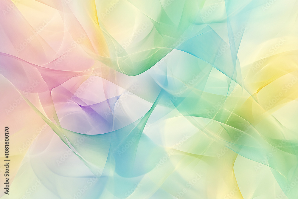 A soft, pastel-colored background with an abstract pattern of swirling colors and shapes that give the impression of flowing liquid or airbrush paint A soft, pastel-colored background with an abstract pattern of swirling colors and shapes that give the impression of flowing liquid or airbrush paint