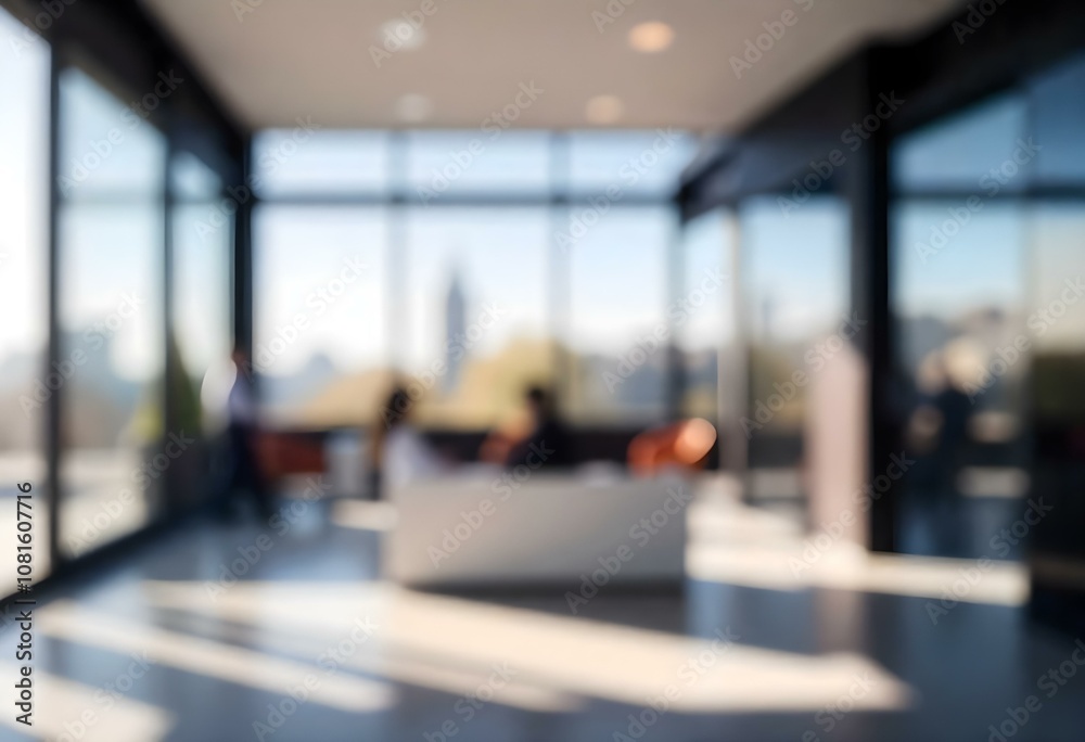 Modern office interior design. Modern office interior design.
