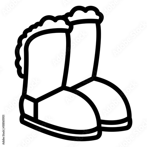 boots Line Icon