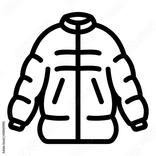 jacket Line Icon