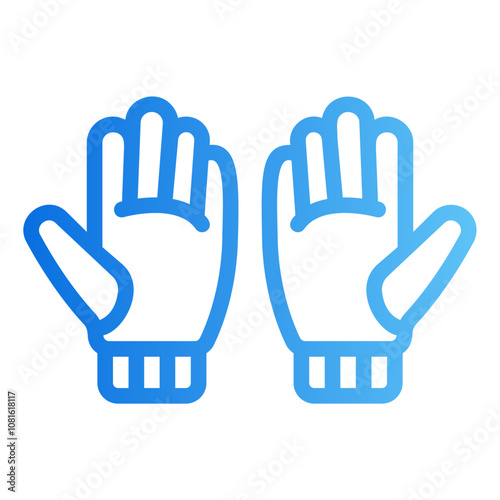 gloves Gradient icon