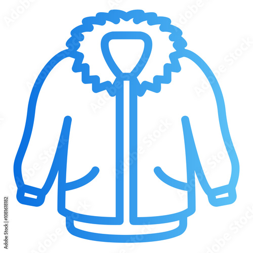 jacket Gradient icon