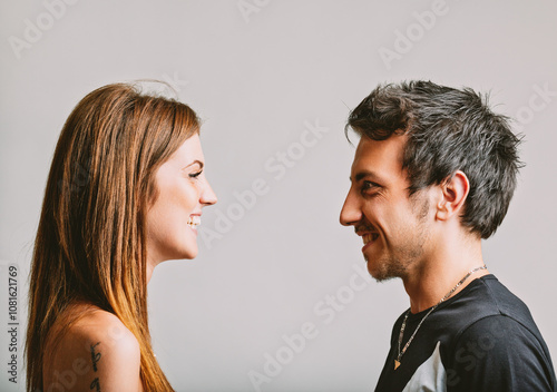 Eye contact and smiles reflect mutual warmth